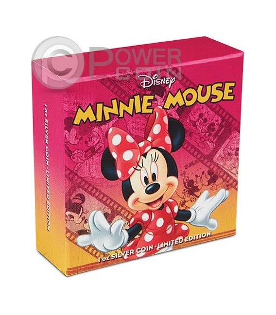 MINNIE MOUSE Mickey and Friends Disney 1 Oz Silver Proof Coin