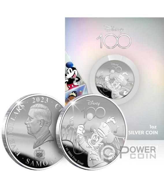 Buy 1 oz Silver Disney 100 Years of Wonder Coin (2023)