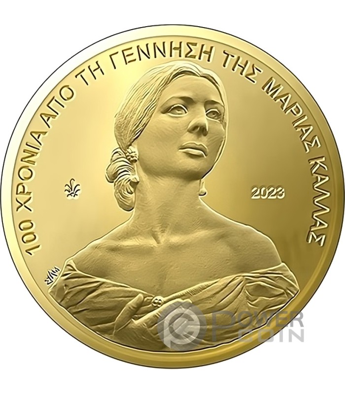 2 euro coin - 100 Years from the Birth of Maria Callas