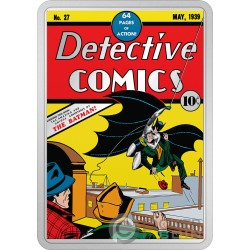 DETECTIVE COMICS 27 Batman DC Comix 2 Oz Moneta Argento 5$ Niue 2023