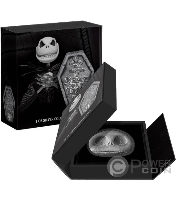 NIGHTMARE BEFORE CHRISTMAS 30th Anniversary 1 Oz Silver