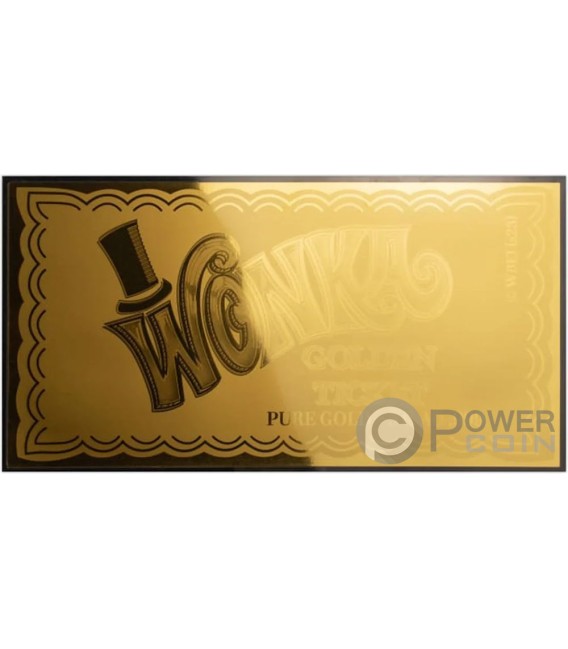 Willy Wonka® - 5g Pure Gold Bar