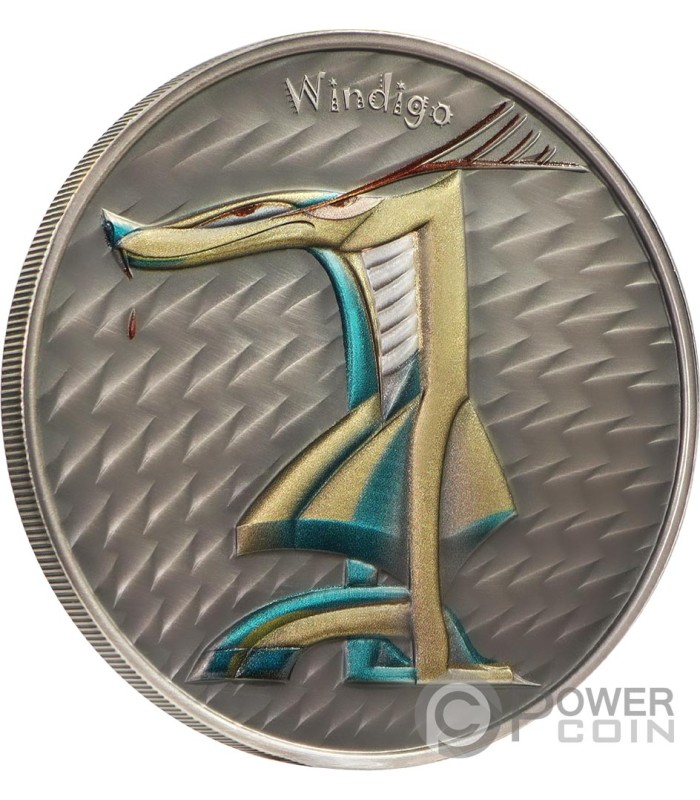 WIDINGO World of Cryptids 1 Oz Silver Coin 2 Niue 2023