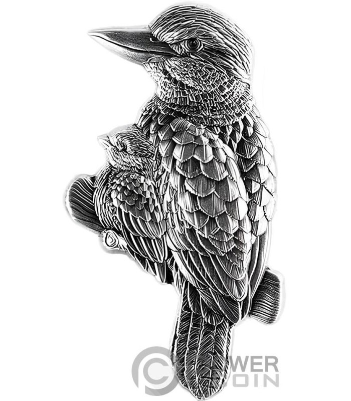 KOOKABURRA 1 Oz Silver Coin 5000 Francs Chad 2024