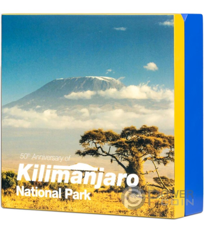 KILIMANJARO NATIONAL PARK 50th Anniversary 1 Kg Kilo Silver Coin 1000 ...