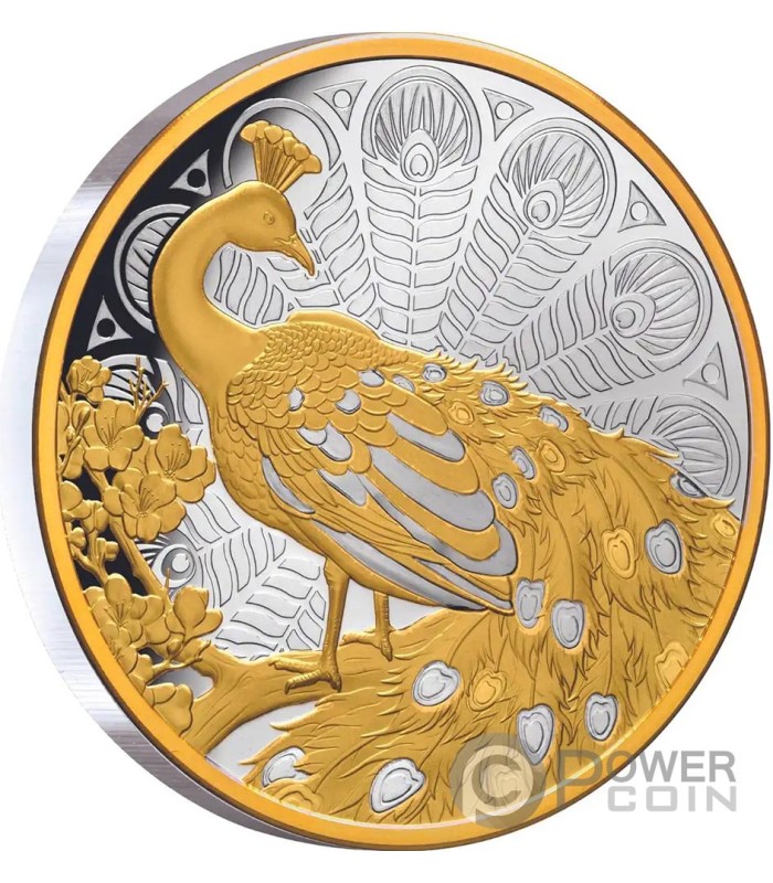 PEACOCK 1 Oz Silver Coin 1 Niue 2024