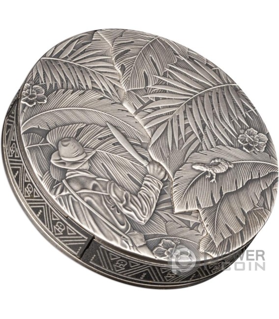 EL DORADO Sliding Door Technique 5 Oz Silver Coin 5 Barbados 2024   El Dorado Sliding Door Technique 5 Oz Silver Coin 5 Barbados 2024 