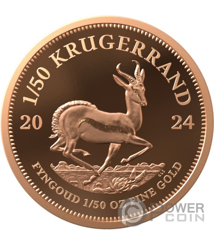 KRUGERRAND 1 50 Oz Gold Coin 1 Rand South Africa 2024