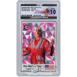 RIC FLAIR Legends Pink Colorway Graded NGCX PL10 Moneda Plata 1$ Cook Islands 2023