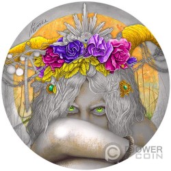 CASSANDRA Dark Beauties Silver Coin 2$ Niue 2018