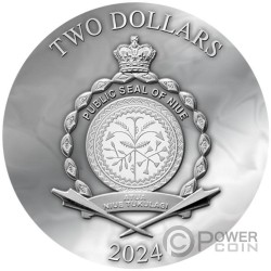 CASSANDRA Dark Beauties Silver Coin 2$ Niue 2018