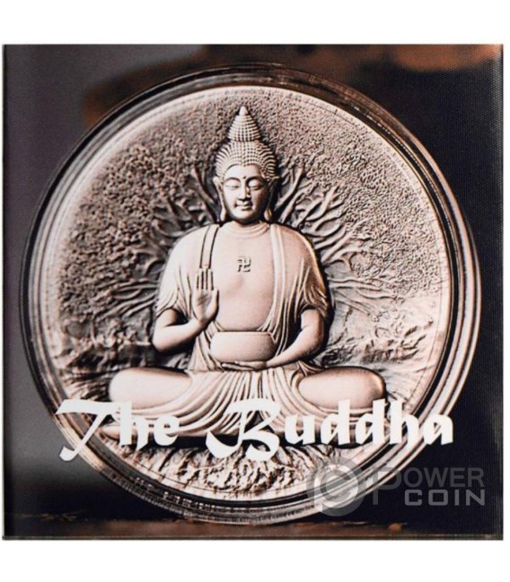 BUDDHA Creator of Buddhism 2 Oz Silver Coin 2000 Francs Gabon 2025