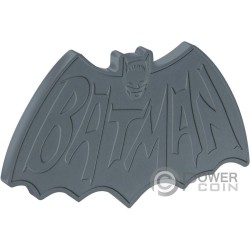 BATMAN LOGO 85 Aniversario 1 Oz Moneda Plata 2$ Niue 2024