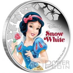 MULAN Disney Princess 1 Oz Silver Proof Coin 2$ Niue 2016