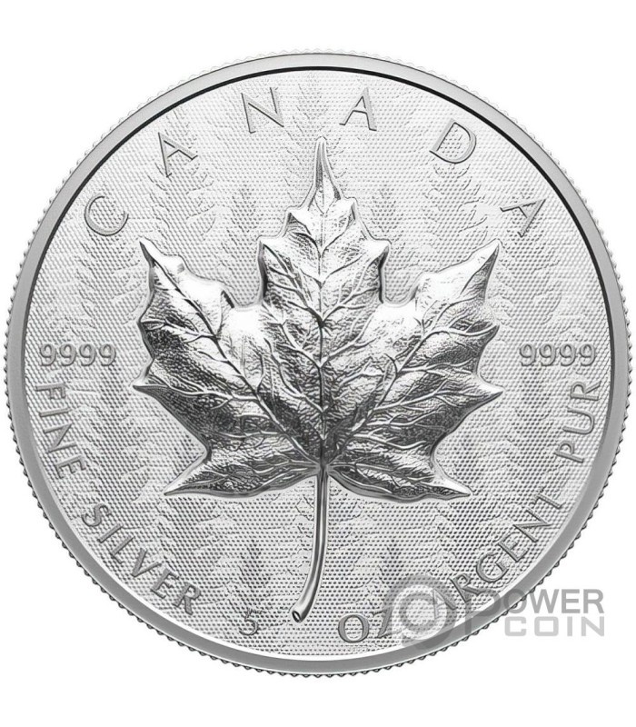 MAPLE LEAF Ultra High Relief 5 Oz 50 K 2024