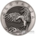 EAGLE 1 Kg Kilo Moneda Plata 80$ Niue 2024
