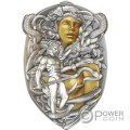 PERSEUS 3 Oz Монета Серебро 3000 Франков Габон 2025