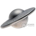 FLYING SAUCER Levitating 1 Oz Silver Coin 5000 Francs Chad 2024