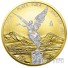 LIBERTAD Diamond Dust Gold 1 Oz Silver Coin Mexico 2023