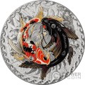 KOI FISH 1 Oz Mетеорит Монета 1$ Ниуэ 2024