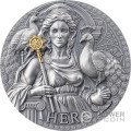 HERA Great Greek Mythology 3 Oz Silver Coin 3000 Francs Cameroon 2024