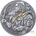 ODYSSEUS Great Greek Mythology 2 Oz Silver Coin 2000 Francs Cameroon 2024