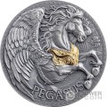 PEGASUS Great Greek Mythology 1 Oz Silver Coin 1000 Francs Cameroon 2024