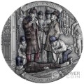 STUDY IN SCARLET Sherlock Holmes Moneda Plata 15$ Niue 2024