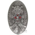 AZTEC WARRIOR QUEEN 2 Oz Монета Серебро 10000 Франков Чад 2024