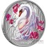 SPRING Seasons Swan 1 Oz Silver Coin 1$ Niue 2024