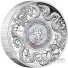 DOUBLE DRAGON 2 Oz Moneda Plata 2$ Australia 2024