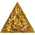 SHIVA Gilded Tri Coin 3 Oz Moneta Argento 3000 Francs Cameroon 2025