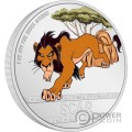 SCAR Lion King 30 Aniversario 1 Oz Moneda Plata 2$ Niue 2024