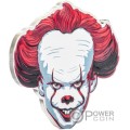 PENNYWISE Warner Bros 2 Oz Серебряная монета 5$ Niue 2024