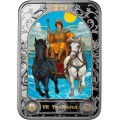 THE CHARIOT Tarot Carruaje Moneda Plata 1000 Francs Cameroon 2024