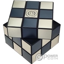 MAGIC CUBE 2 Oz Moneta Argento 2$ Niue 2024