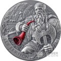 LEIF ERIKSSON The Way to Valhalla 2 Oz Moneda Plata 2000 Francs Cameroon 2025