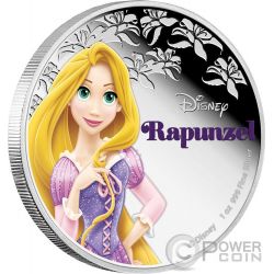 SNOW WHITE Disney Princess 1 oz Silver Proof Coin 2$ Niue 2015