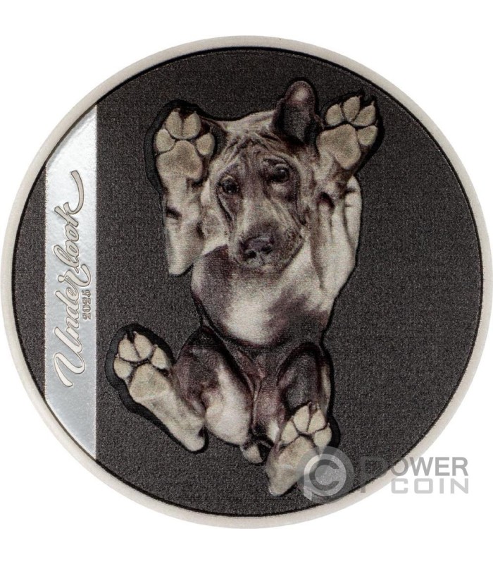 UNDER DOG Underlook 1 Oz Silver Coin 5$ Cook Islands 2025