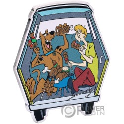 SCOOBY DOO All You Can Eat 1 Oz Moneda Plata 2$ Niue 2024