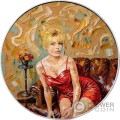 BRIGITTE BARDOT Elegance in Art 1 Oz Moneda Plata 1$ USA 2024