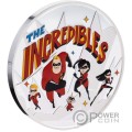 THE INCREDIBLES 20 Aniversario 3 Oz Moneda Plata 5$ Niue 2024