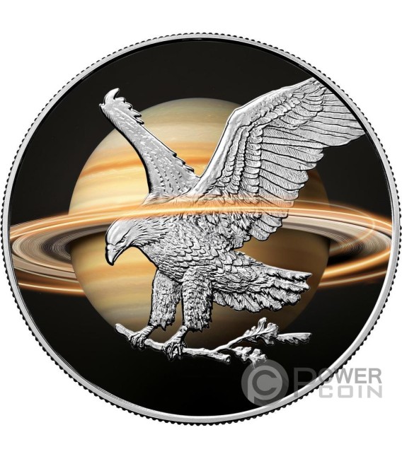 SATURN LIBERTY Planets Of The Solar System Walking Liberty Eagle 1 Oz