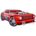 NIGHT SHIFTER Hot Wheels 1 Oz Серебро Монета 2$ Solomon Islands 2024