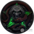 BASILISK Gaze of Death 2 Oz Серебро Монета 2000 Франков Камерун 2025