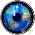 COSMIC VISION Terra 1 Oz Серебро Монета 5$ Токелау 2024