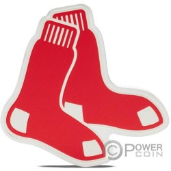 BOSTON RED SOX Major League Baseball 3 Oz Moneta Argento 5$ Niue 2025