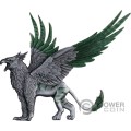 GRIFFIN Mythical Beasts 2 Oz Medaglia Argento 2024