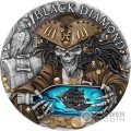 BLACK DIAMOND The Pirates 2 Oz Серебряная Монета 5$ Niue 2025