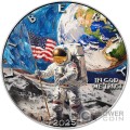 MOONWALK AmericArt 1 Oz Moneda Plata 1$ USA 2025